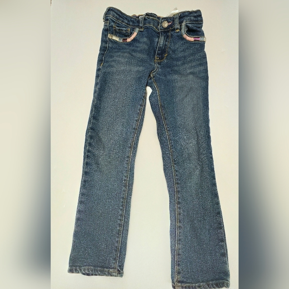 Levi's Girl's Straight Leg Jeans in Classic Blue